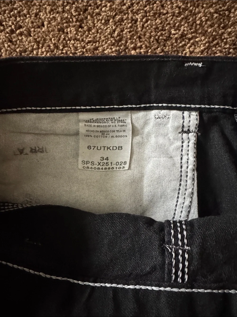 Wrangler Black Men's Jean Shorts - Straight Fit